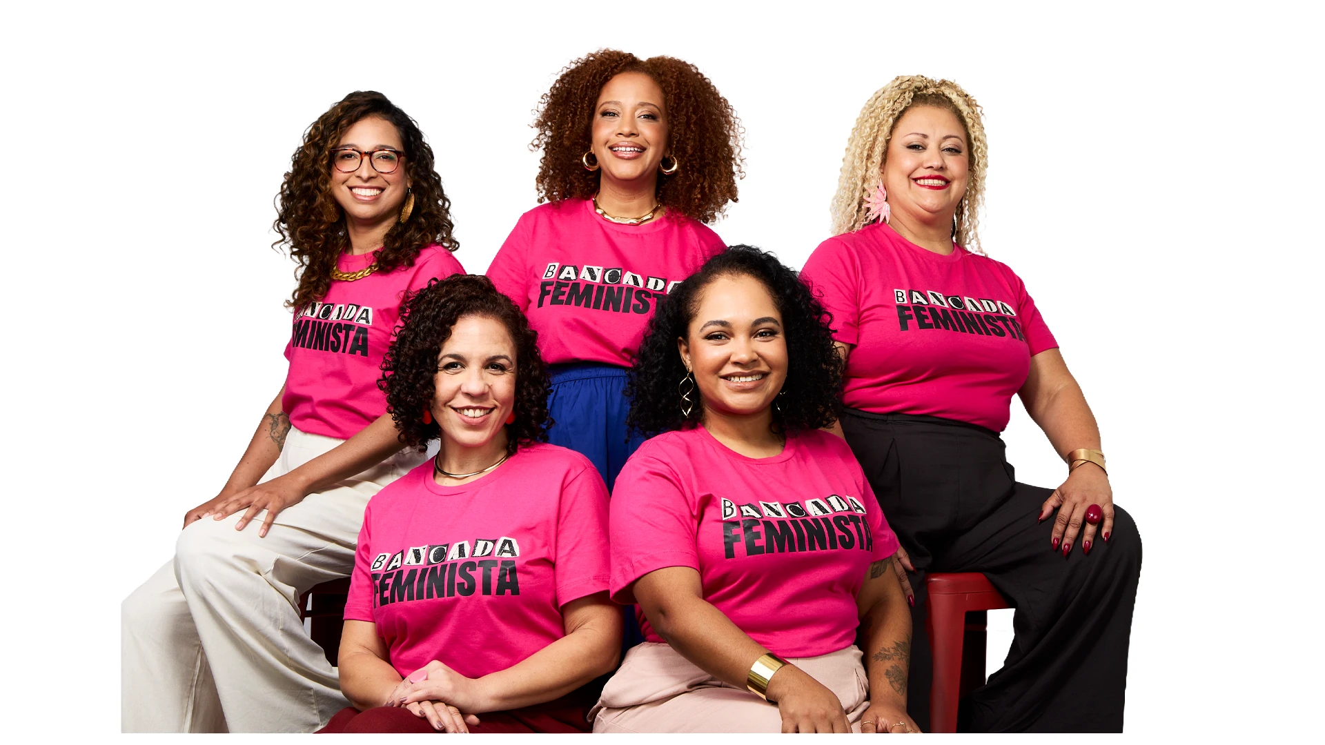 Integrantes da Bancada Feminista